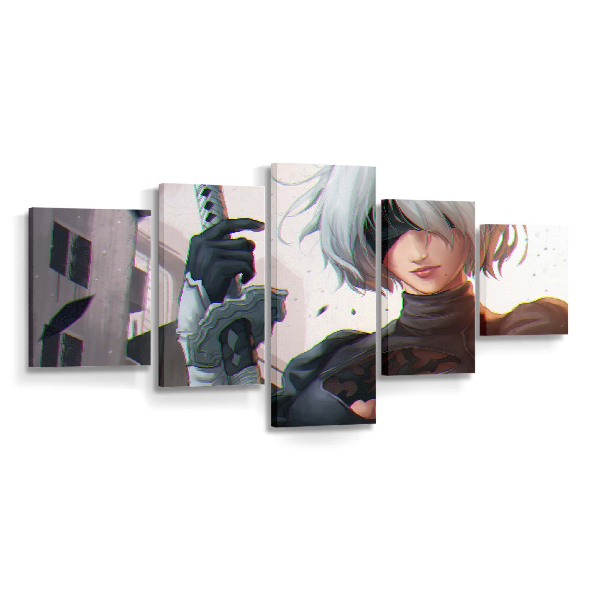 nier automata game fanart 2k